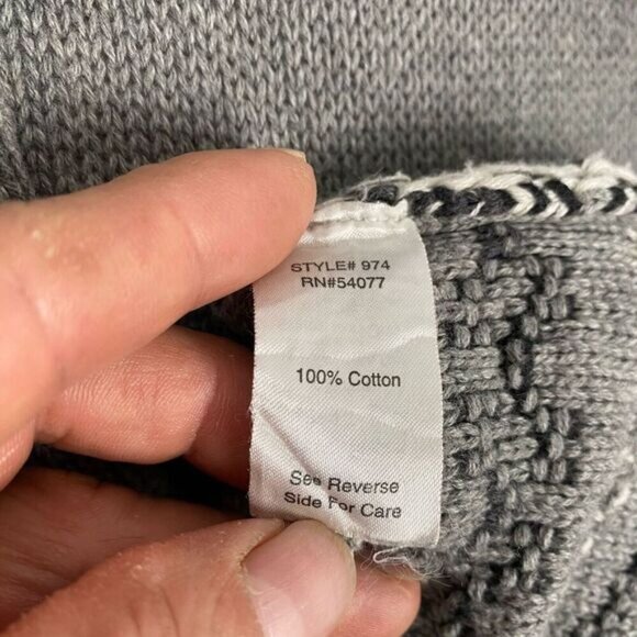 Cabi Style 974 Prairie Wrap Open Front Cardigan Sweater With Fringe Size XS - Picture 8 of 8